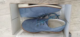 Zapatos Comunión Serraje Jeans Niños Puerterrey