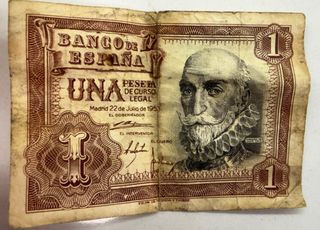 Billete 1 Peseta 1953 Banco de España