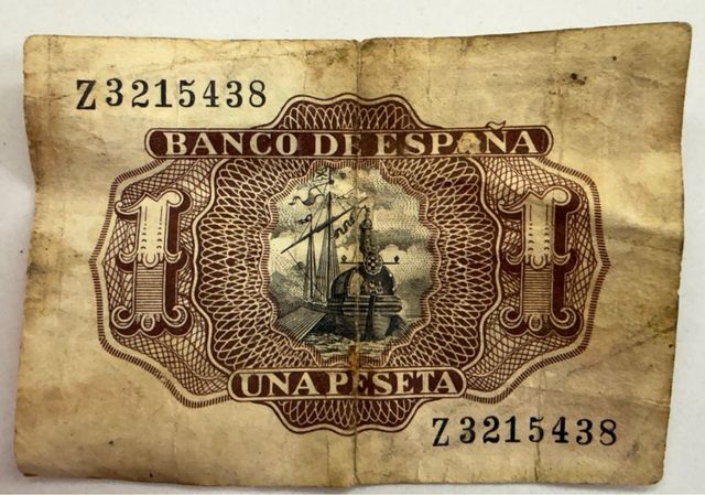 Billete 1 Peseta 1953 Banco de España