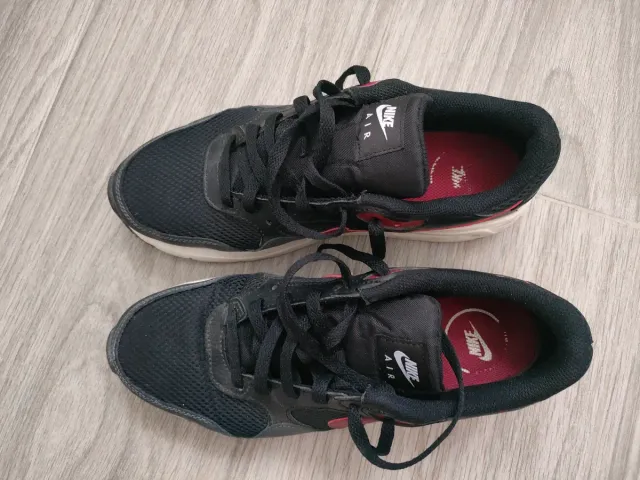 Zapatillas Nike Air Max Sc Negras Rojas