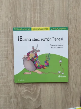 Lote 4 libros : ¡Buena idea, ratón Pérez!,...