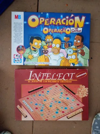 Juegos de mesa: Operación y Intelect