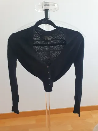 Chaqueta corta estilo torera mujer 30% lana fina