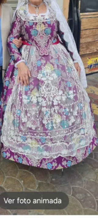 Traje de Fallera adulta .