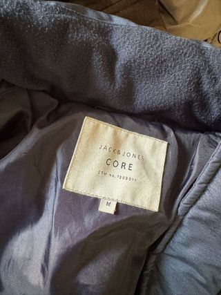 Chaqueta Jack & Jones azul acolchada