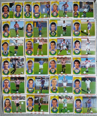 Lote cromos Liga Este 96 97 Colocas