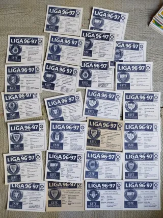 Lote cromos Liga Este 96 97 Colocas