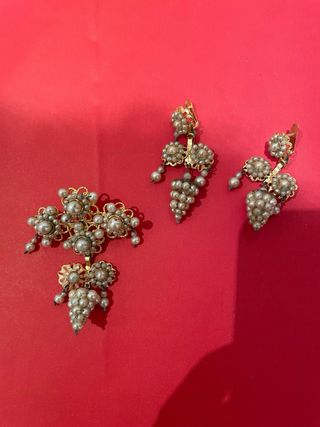 Aderezo fallera niña racimo