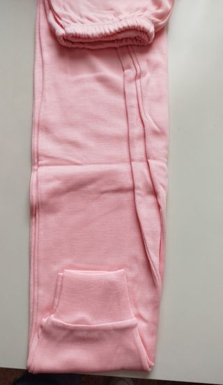 Pijama invierno mujer PUNTO CARISA, rosa.  T: 56