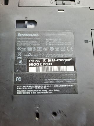 Lenovo T410 Portátil Negro