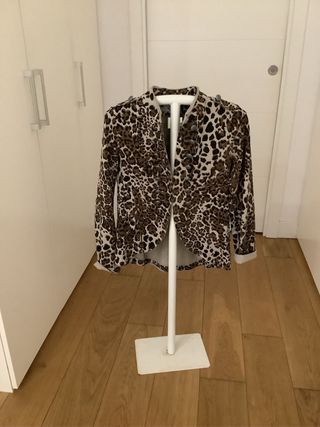 Americana animal print tipo sport