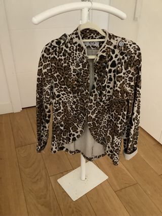 Americana animal print tipo sport