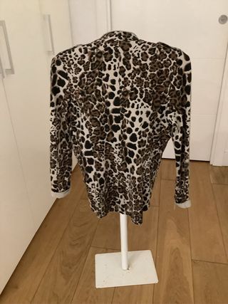 Americana animal print tipo sport