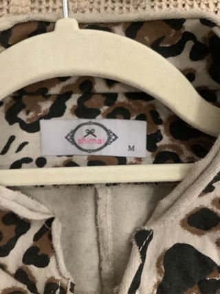 Americana animal print tipo sport