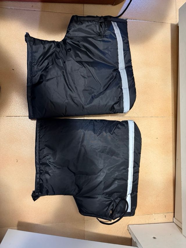 Manoplas Moto Impermeables Negro