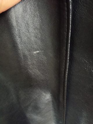 Trench in pelle vintage 1999