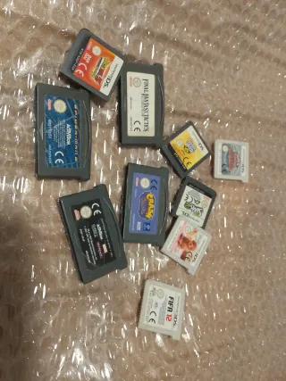 Lote Juegos Nintendo DS, GBA, 3DS