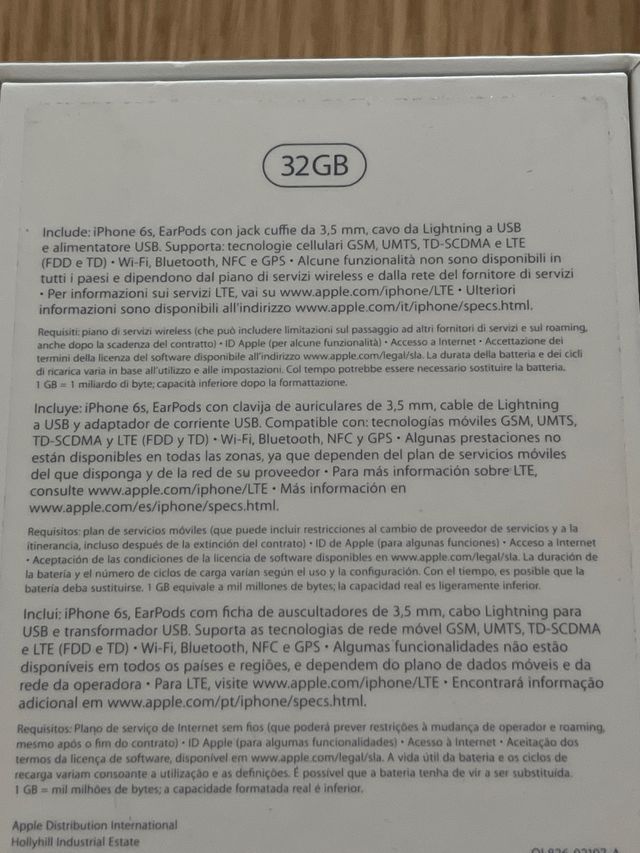 iPhone 6s 32GB Rose Gold