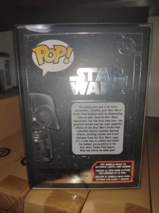 Funko Pop Darth Vader 343 Luces y Sonido