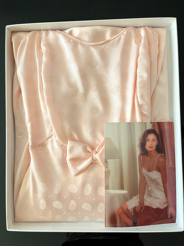 Lote lencería seda italiana excedente stock fábric