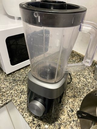 Licuadora Negra y Gris