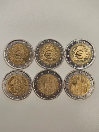 Monedas conmemorativas 2€ España 2012