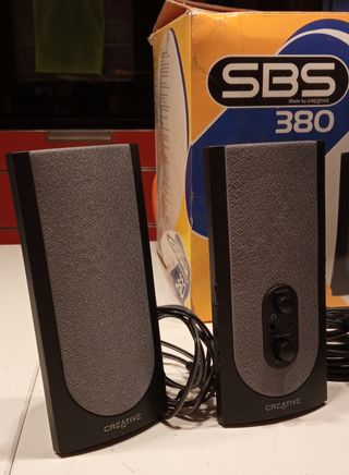 Creative SBS 380 casse con subwoofer per PC usate