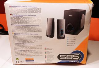Creative SBS 380 casse con subwoofer per PC usate