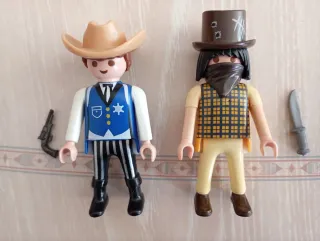 Playmobil Oeste Sheriff y Bandido