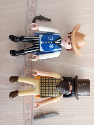 Playmobil Oeste Sheriff y Bandido