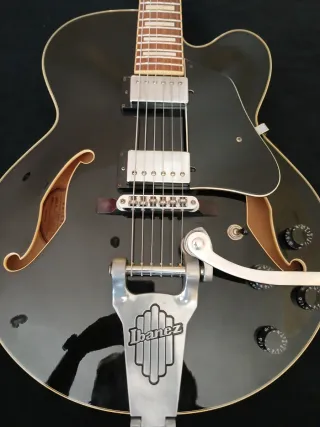 Guitarra Ibanez Semicaja Negra