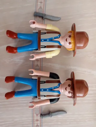 Playmobil Oeste Figuras con Cuchillos