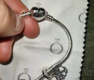 Pulsera Pandora Original Plata Corazón