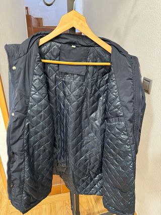 Chaqueta negra hombre