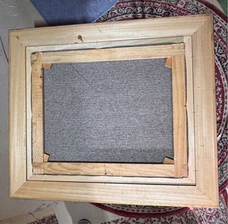 Cuadro al óleo Kiosko Parque