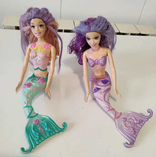 Lote 2 Barbies Sirenas Mermaidi