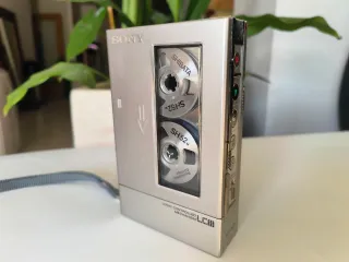 Walkman Sony TCM-7 Plata