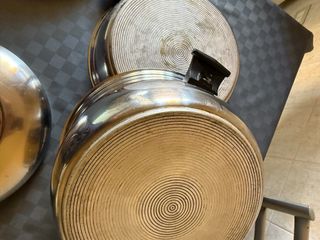 Set Pentole solide in Acciaio Inox