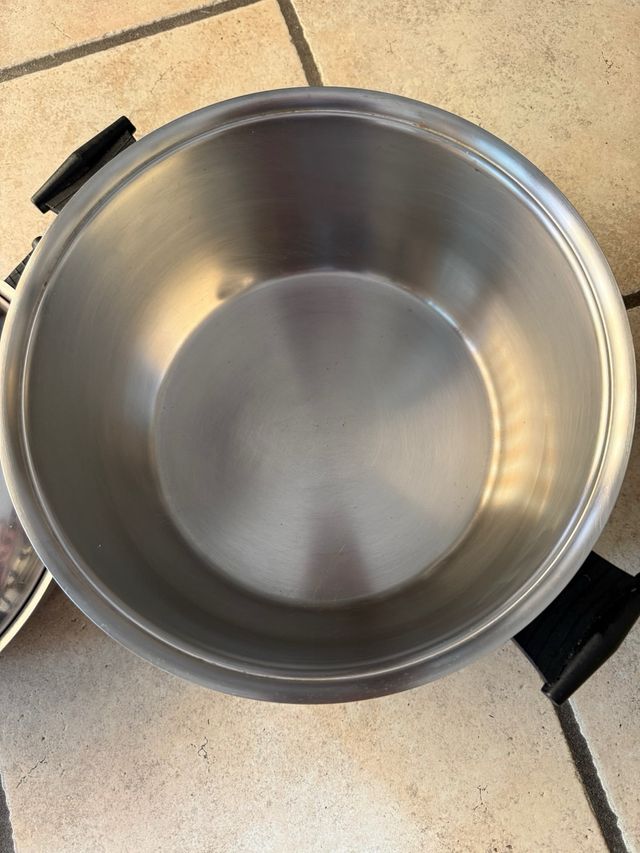 Set Pentole solide in Acciaio Inox