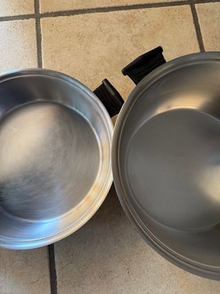 Set Pentole solide in Acciaio Inox