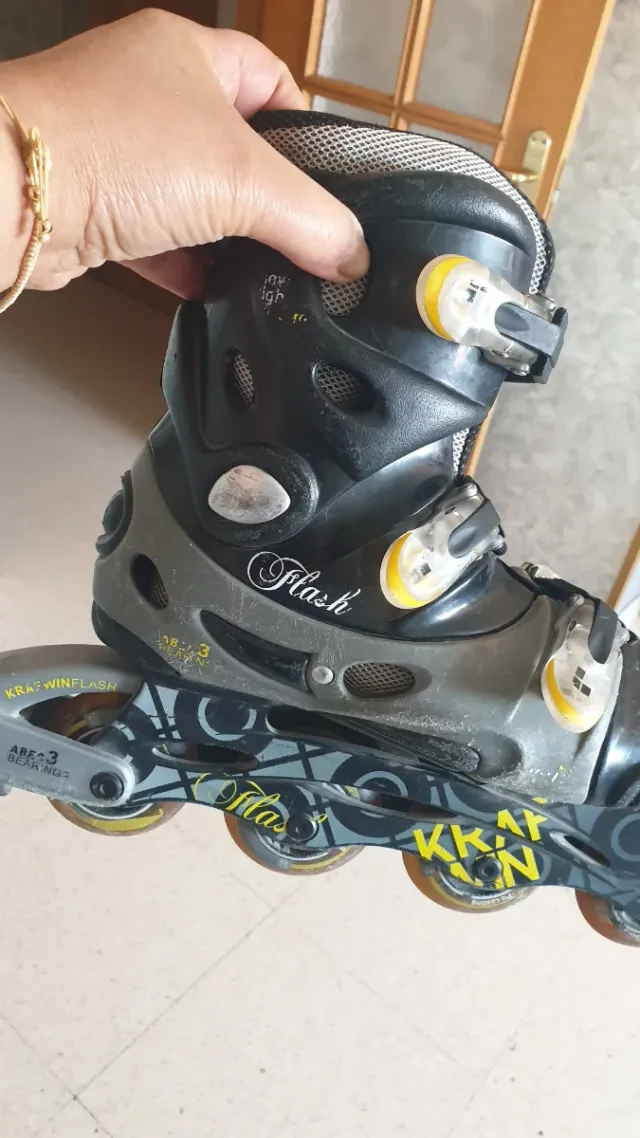 Patines en línea Flash con luces