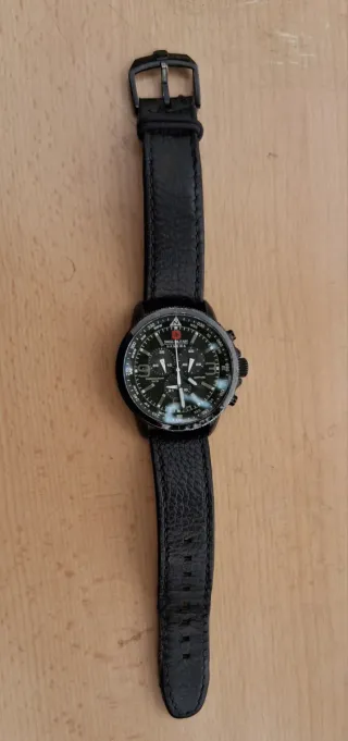 Reloj swiss military hanova Negro