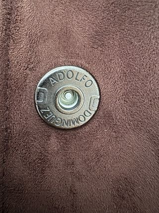 Abrigo Adolfo Dominguez Doble Faz Marrón