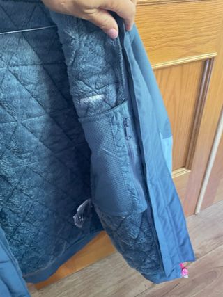 Chaqueta esquí 3 en 1, abrigo Quechua 10-11 años