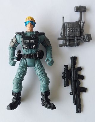 Gijoe Gi joe Chap Mei Soldier Force Swat Police