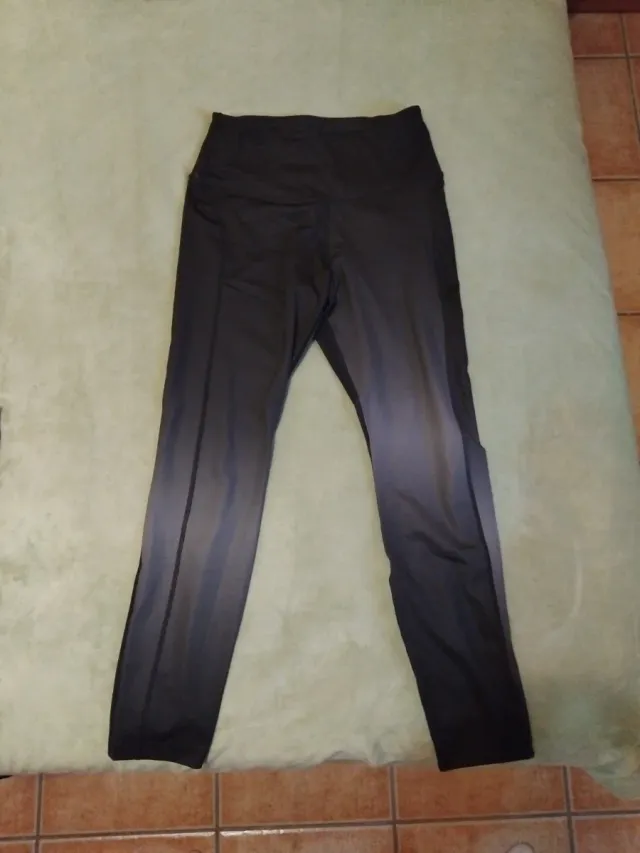 Leggings Nike Mujer Talla S Negro/Gris Degradado