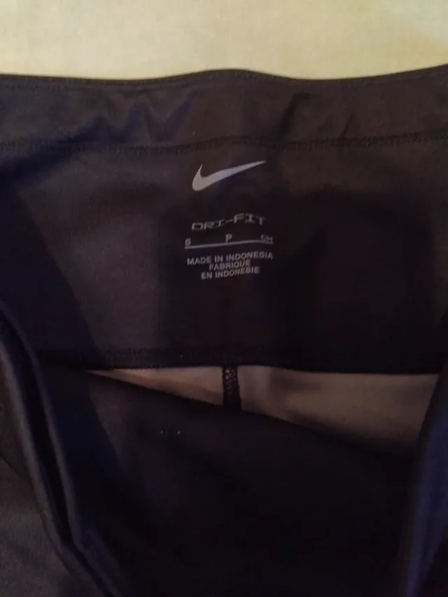 Leggings Nike Mujer Talla S Negro/Gris Degradado