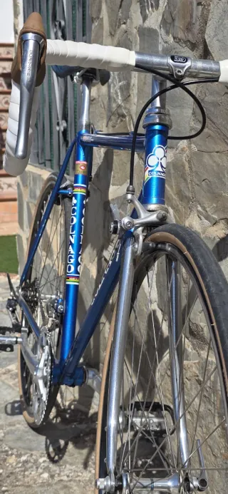 Bicicleta Urbana Vintage Colnago Azul