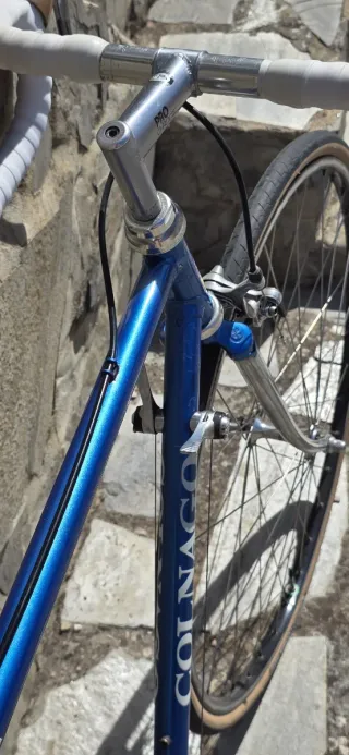 Bicicleta Urbana Vintage Colnago Azul