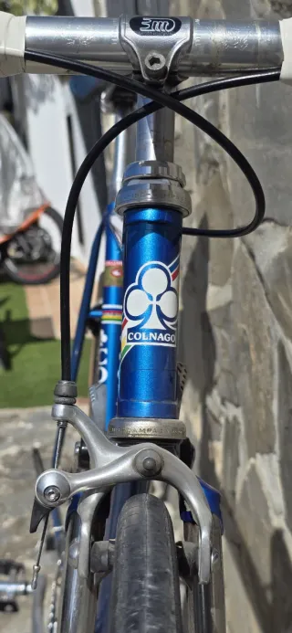 Bicicleta Urbana Vintage Colnago Azul